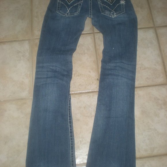 Miss Me Blue Boot Cut Jeans - Picture 6 of 6